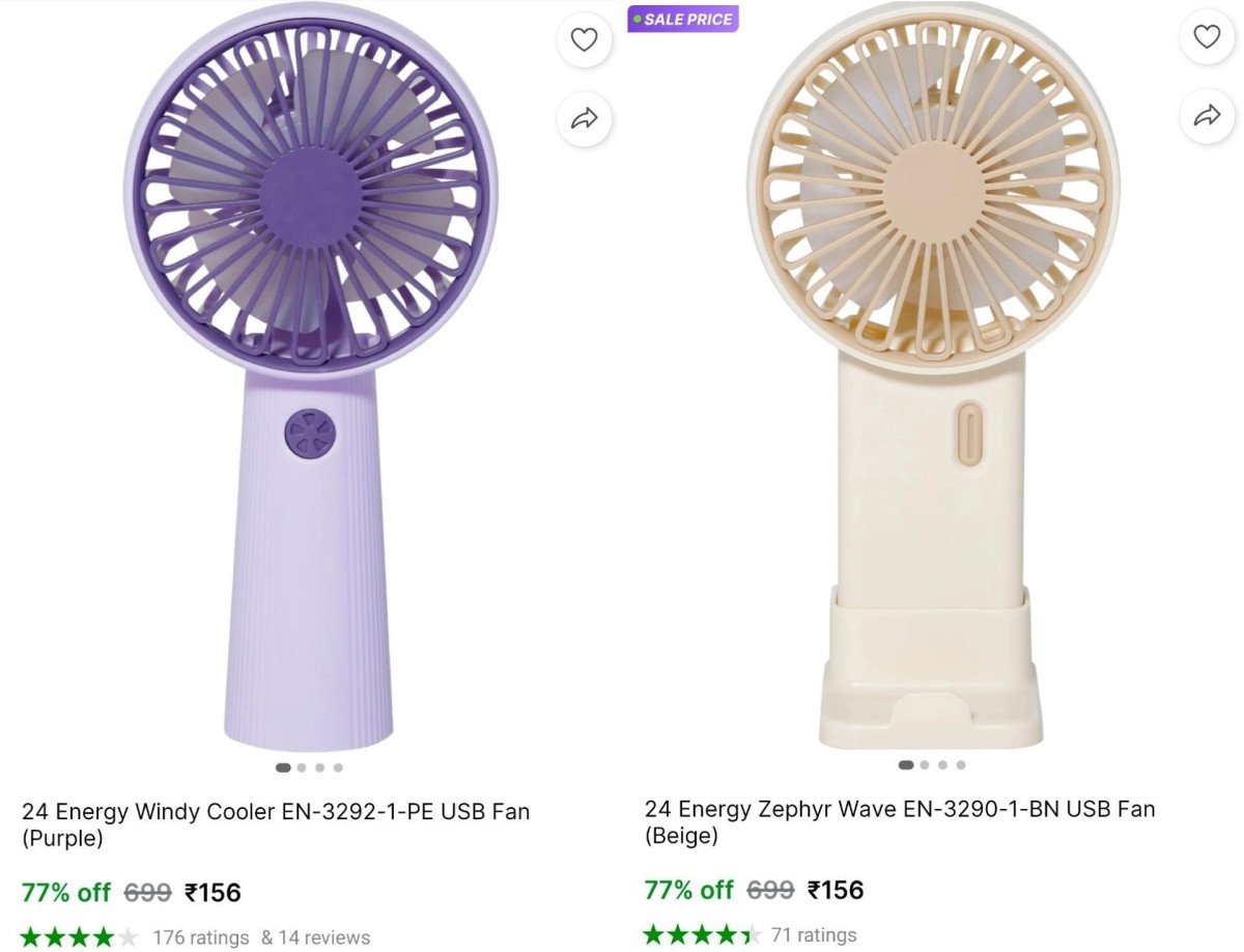 Handheld Usb Mini Fan At 156