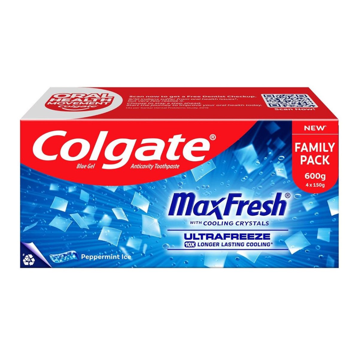 🔥🔥Colgate MaxFresh Toothpaste, Blue Gel Paste, 150g X 4 (Peppermint Ice, Combo Pack)

🎁 Deal Price : ₹306

Buy Here : 

More Details 👉 

📢 Join WhatsApp Deals


#DealsHeaven #LootDeal...