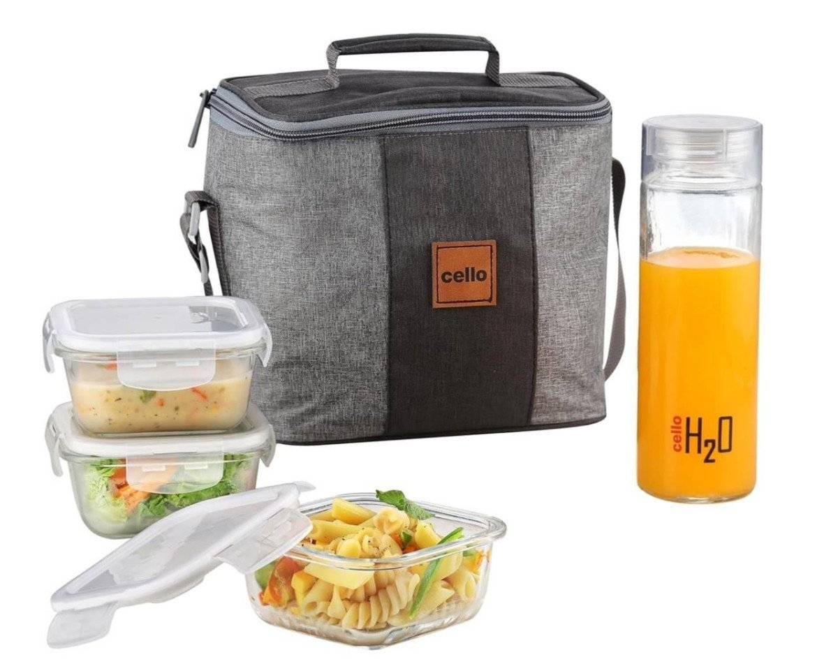 Apply 20 Couponcello Glassy Square Lunch Box With 