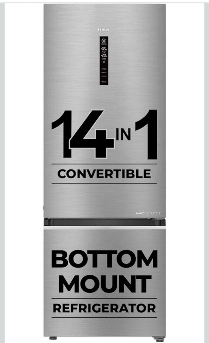 Haier 325 L 3 Star Frost Bottom Mount Double Door 