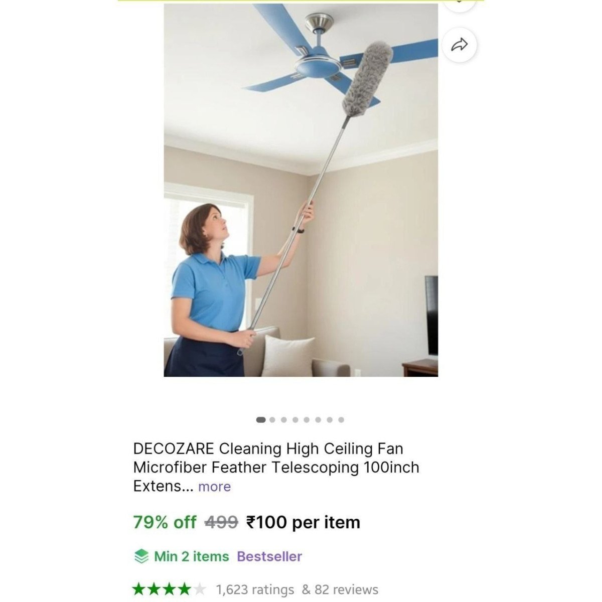 💥 Extendable Cleaning Duster @ ₹100



More Details 👉 

📢 Join WhatsApp Deals


#DealsHeaven #LootDeals #BestDeals