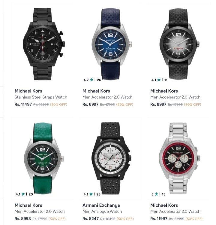 Michael Kors watches 50% Off



Sort by discount

More Details 👉 

📢 Join WhatsApp Deals


#DealsHeaven #LootDeals #BestDeals