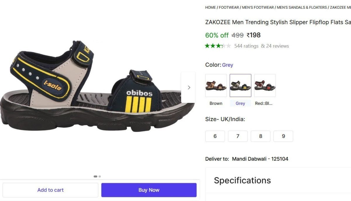 🔥  Men Stylish Grey Sandal @ ₹198

🔗 

More Details 👉 

📢 Join WhatsApp Deals


#DealsHeaven #LootDeals #BestDeals