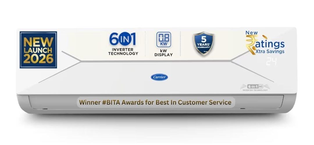 💥Carrier 1.5 Ton 3 Star Inverter Split AC 

💰Deal @ 29,990🔥.  ❌Reg @ 32990

🔗

✅Flat ₹4000 Off with Axis Credit Card

More Details 👉 

📢 Join WhatsApp Deals


#DealsHeaven #Loo...