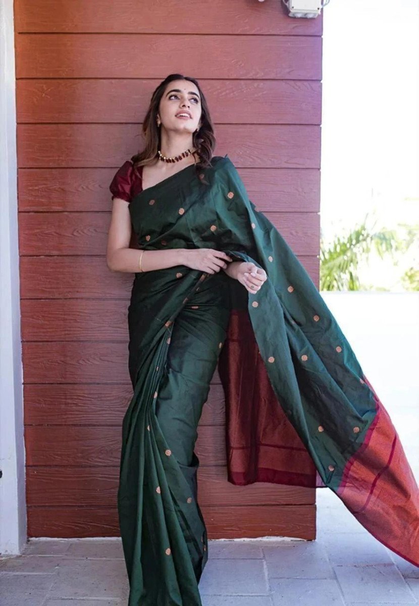 🔥🔥AVANTIKA FASHION Woven Kanjivaram Pure Silk, Art Silk Saree  (Green)

🎁 Deal Price : ₹408

Buy Here : 

More Details 👉 

📢 Join WhatsApp Deals


#DealsHeaven #LootDeals #BestDeals