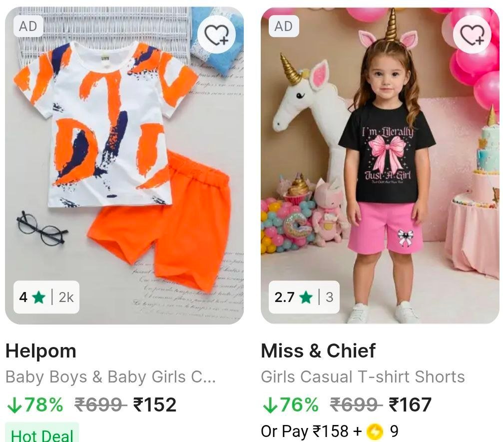 🔥FLIPKART PRICE DROP ALERT – Kids Summer Loot! 🧒🌞

⏰ Time: 9 PM – 12 Midnight (Only 3 Hours!)

🎽 Trendy Combos for Kids at Crazy Prices!
💥 Now @ UNDER ₹199 (Earlier ₹399) 😱...