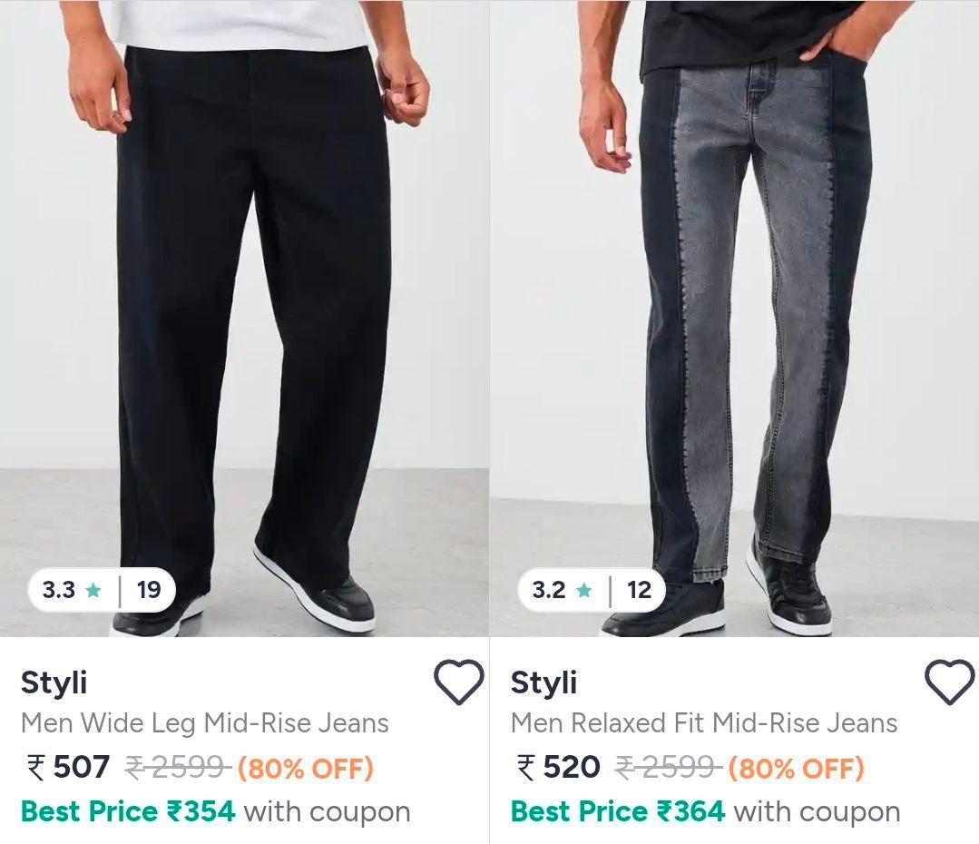Myntra | Upto 80% Off On Styli Clothing

Men : 
Women : 

More Details 👉 

📢 Join WhatsApp Deals


#DealsHeaven #LootDeals #BestDeals