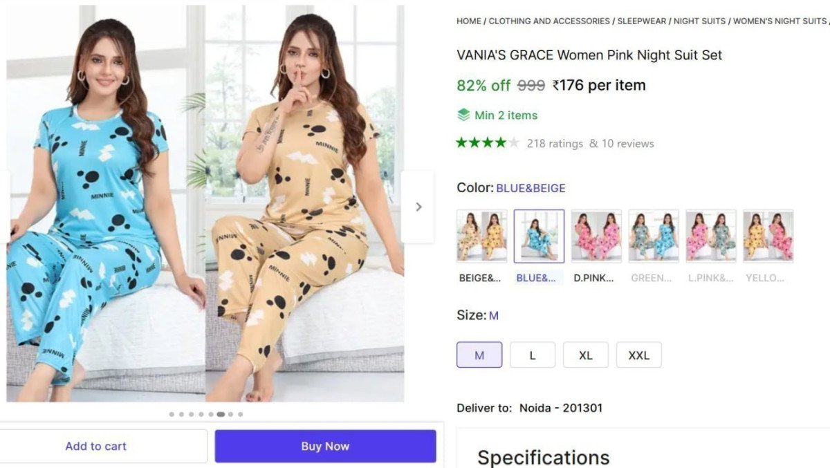 🔥  Women Printed Night Suit Set @ ₹176

🔗 

More Details 👉 

📢 Join WhatsApp Deals


#DealsHeaven #LootDeals #BestDeals