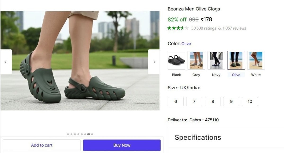 🔥  Men Olive Clogs @ 178

🔗 

More Details 👉 

📢 Join WhatsApp Deals


#DealsHeaven #LootDeals #BestDeals