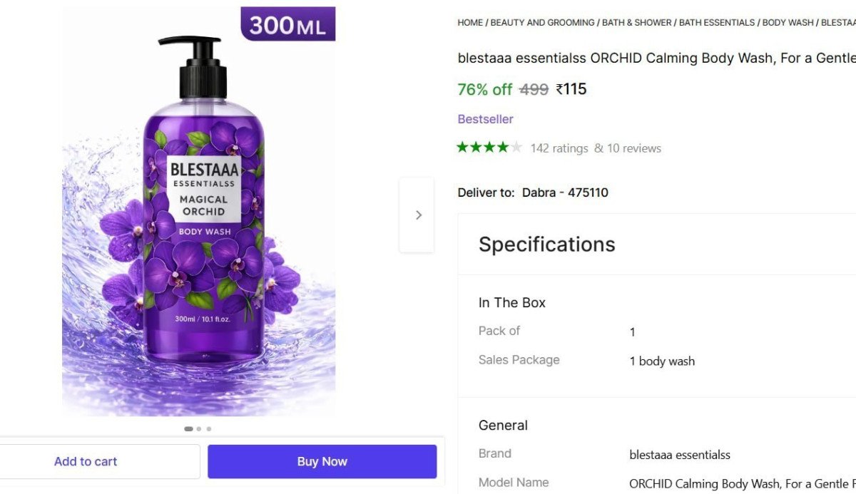 🔥  Body Wash, 300 ml @ ₹115

🔗 

More Details 👉 

📢 Join WhatsApp Deals


#DealsHeaven #LootDeals #BestDeals