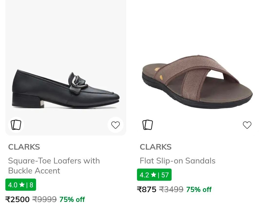 AJIO Loot : 🔥Upto 75% Off On Clarks.
👉

🔥Upto 65% Off On Under Armour.
👉

More Details 👉 

📢 Join WhatsApp Deals


#DealsHeaven #LootDeals #BestDeals