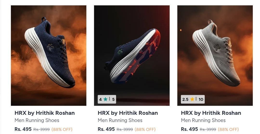 💥Hrx Shoes Upto 88% Off 

From 495🔥

🔗

More Details 👉 

📢 Join WhatsApp Deals


#DealsHeaven #LootDeals #BestDeals