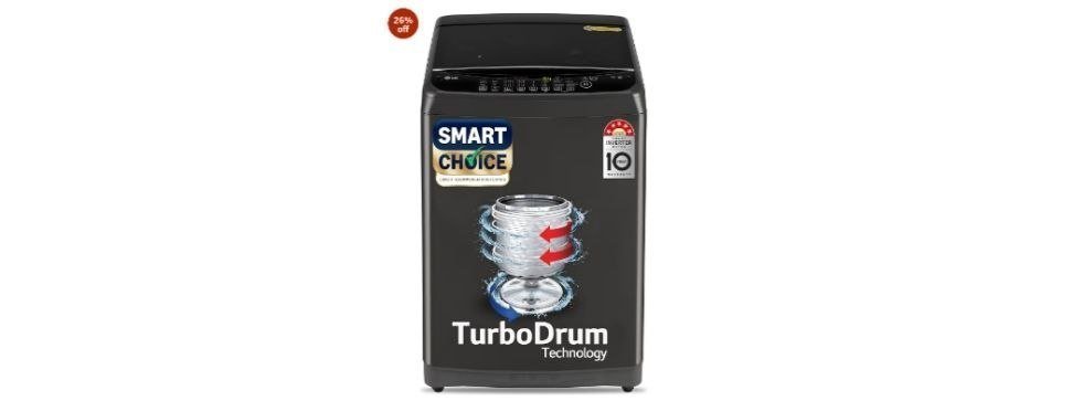💥LG Smart Choice, 9 Kg, 5 Star, Smart Inverter Technology, Turbodrum, Fully Automatic Top Load Washing Machine (T90AJMB1Z, Jetspray+, Turbowash,

💰Deal @ 19990🔥.  ❌Reg @ 23k

✅ apply 1000...
