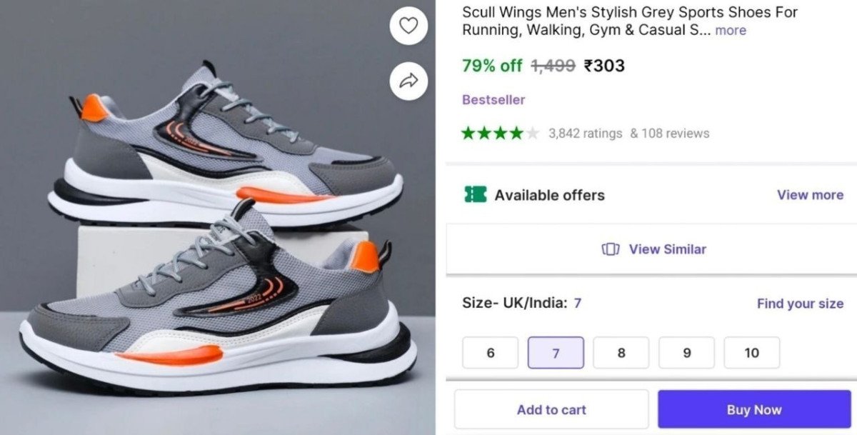 BEST : Running Shoes at ₹303

 

More Details 👉 

📢 Join WhatsApp Deals


#DealsHeaven #LootDeals #BestDeals