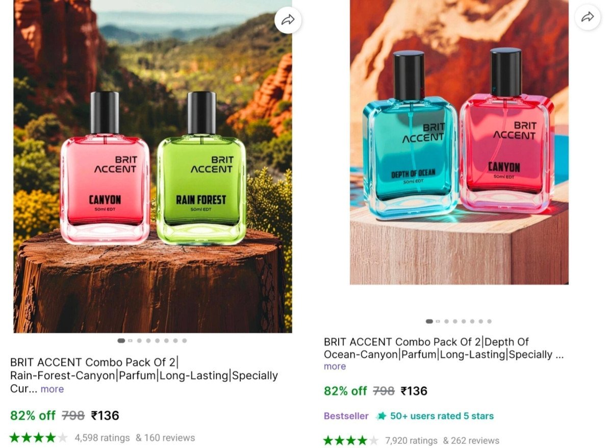 🔥  LOOT : Perfume Pack of 2 at ₹136

🔗 
🔗 

More Details 👉 

📢 Join WhatsApp Deals


#DealsHeaven #LootDeals #BestDeals