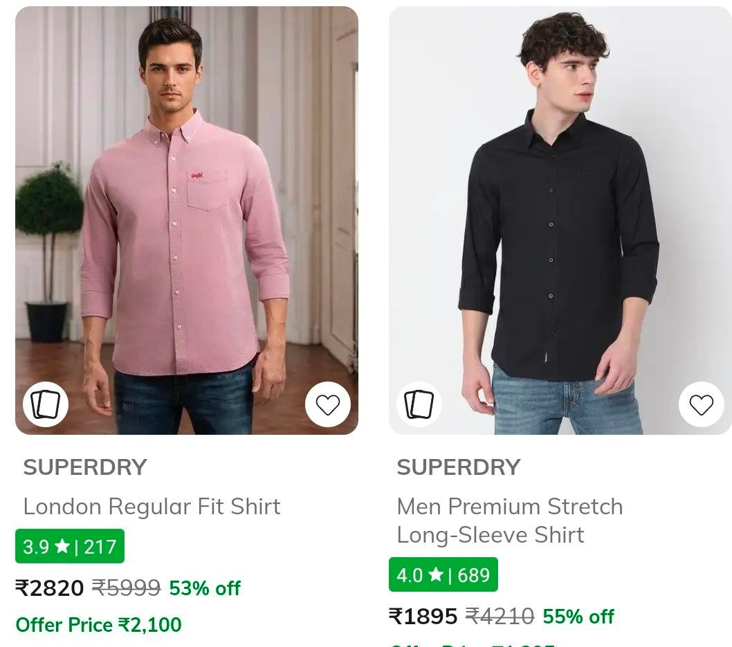 🔥Ajio Sale is Live !!!

⚡AX Min 40%: 


⚡Superdry Min 50%: 


⚡Tommy Hilfiger Calvin Klein Min 40%: 


⚡USPA Min 55% : 


⚡Levis Min 60% : 


More Details 👉 

📢 Join WhatsApp Deals
...