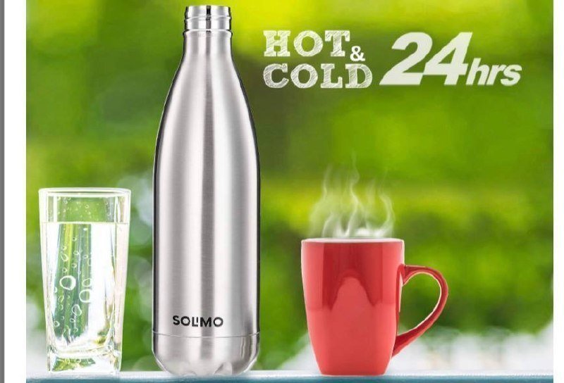 💥Amazon Brand - Solimo Stainless Steel Insulated 24 Hours Hot or Cold Bottle Flask, 1000 ml, Silver

💰Deal @ 579🔥.❌Reg @ 999

🔗 

More Details 👉 

📢 Join WhatsApp Deals


#DealsHea...