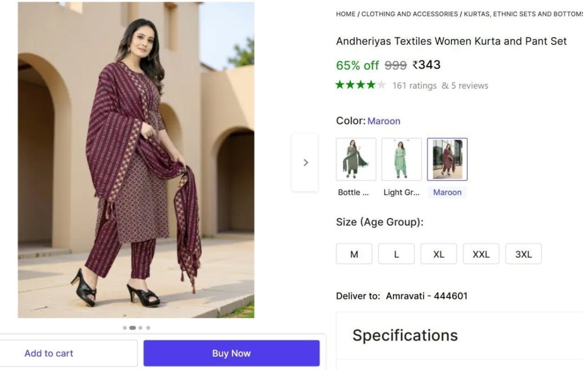 🔥  Women Kurta and Pant Set @ ₹343

🔗 
🔗 
🔗 

More Details 👉 

📢 Join WhatsApp Deals


#DealsHeaven #LootDeals #BestDeals