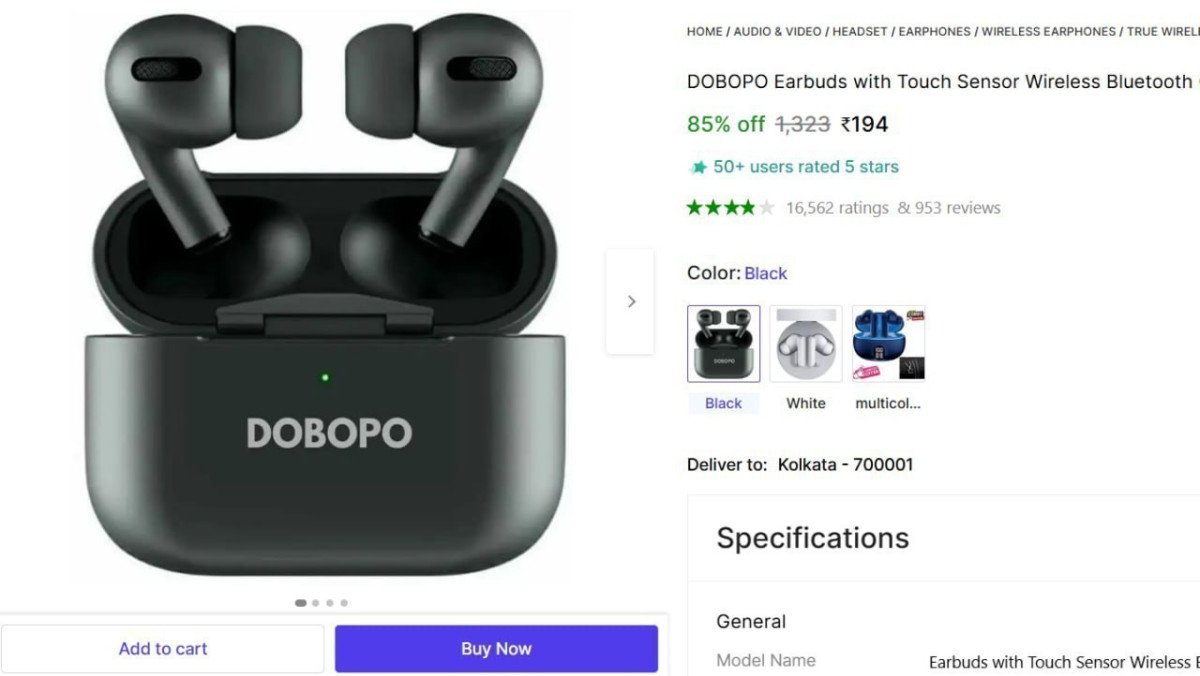 🔥  Budget Deal : Earbuds with Touch Sensor TWS @ ₹194

🔗 

More Details 👉 

📢 Join WhatsApp Deals


#DealsHeaven #LootDeals #BestDeals