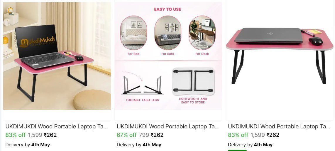 Shopsy Study Table From 262