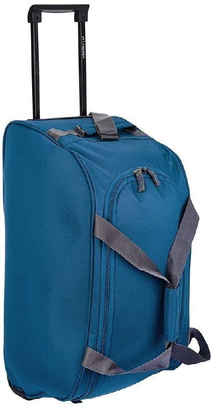 Aristocrat Polyester 63 Cms Teal Blue Travel Duffle (rookie) 739
