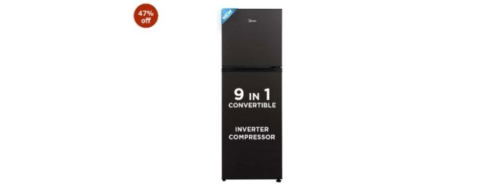 💥Midea 233 L, 3 Star, Frost Free Convertible 9 in 1 Double Door Refrigerator with real Inverter compressor and Deo Fresh Technology (

💰Deal @ 15253🔥.  ❌Reg @ 18990

✅ apply 1500 off coup...