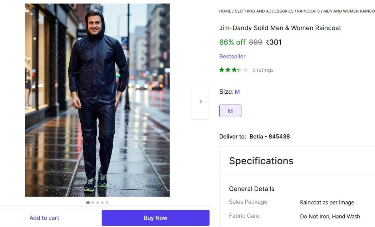 Men S Solid Rain Suit 301 Best In India