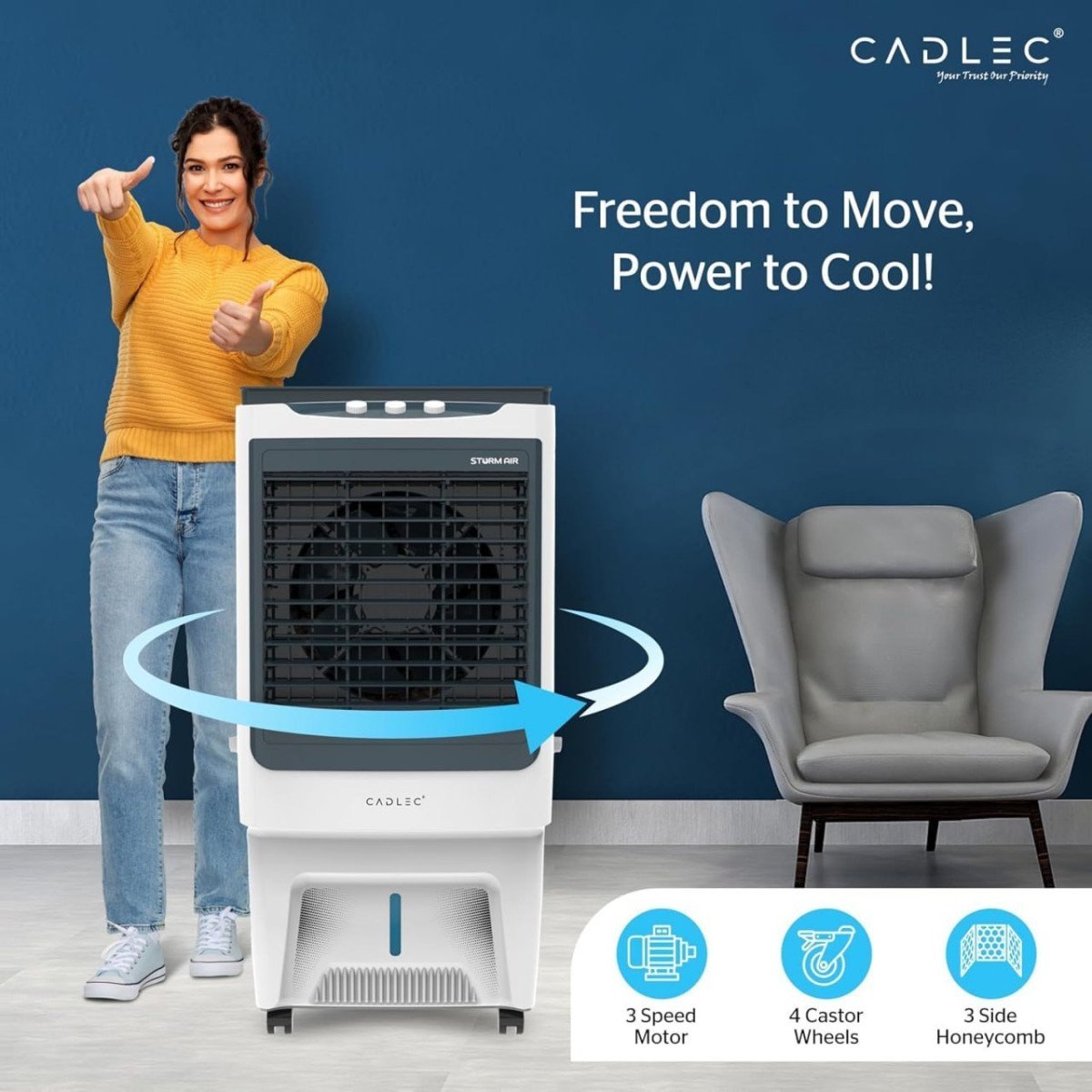 Cadlec 100L Desert Air Cooler @ 8499.
 


More Details 👉 

📢 Join WhatsApp Deals


#DealsHeaven #LootDeals #BestDeals