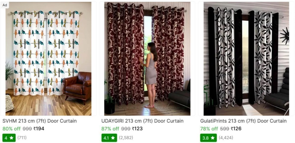 🔥  Curtains Starts @ ₹123

🔗 

More Details 👉 

📢 Join WhatsApp Deals


#DealsHeaven #LootDeals #BestDeals