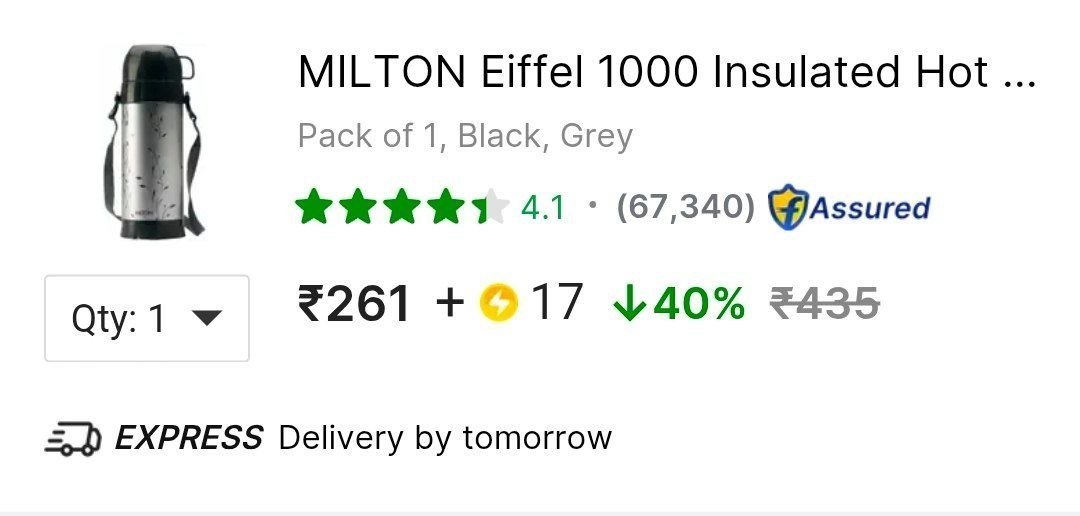 Milton Hot Cold Flask 261 17 Sc