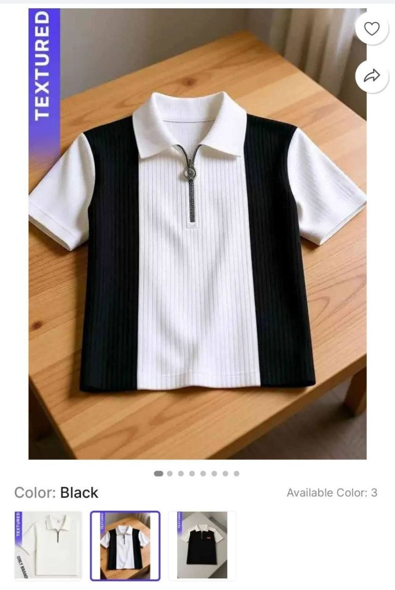 Self Design Men Reversible White T-shirtdeal 188link Here Best In India