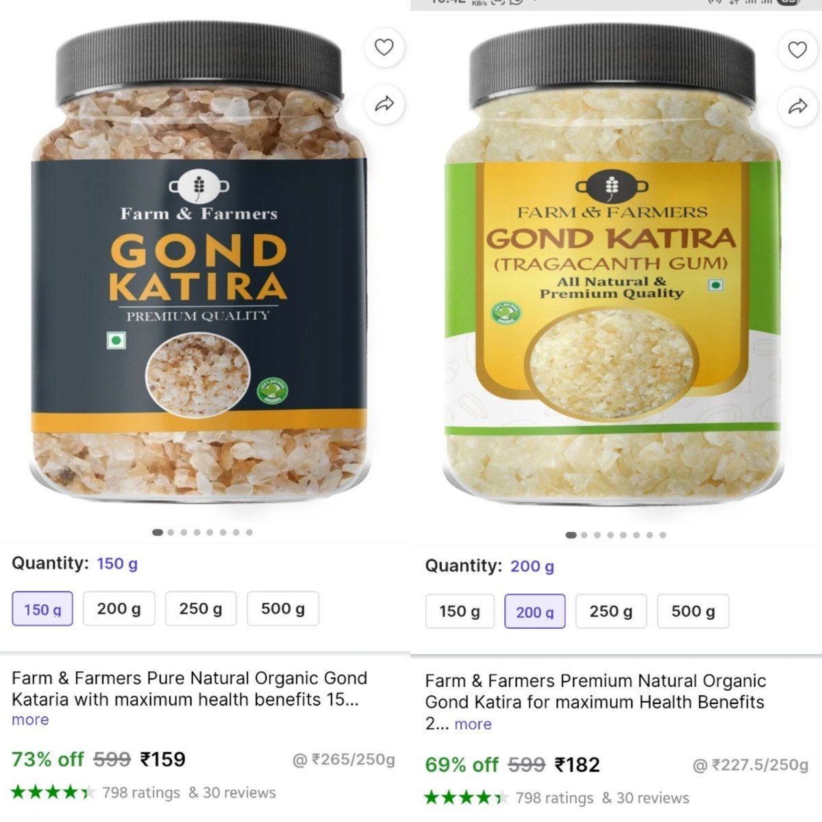 🔥  Gond Kataria 150gm @ ₹159

🔗 
🔗 

More Det