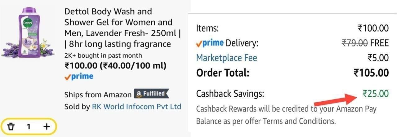 Dettol Bodywash 75collect Cashback Then Buy Pay Us