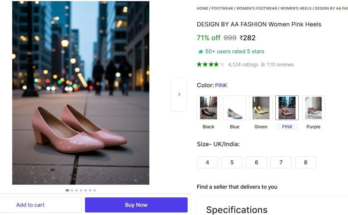 🔥  Women Pink Heels @ Rs.282

🔗 

More Details �