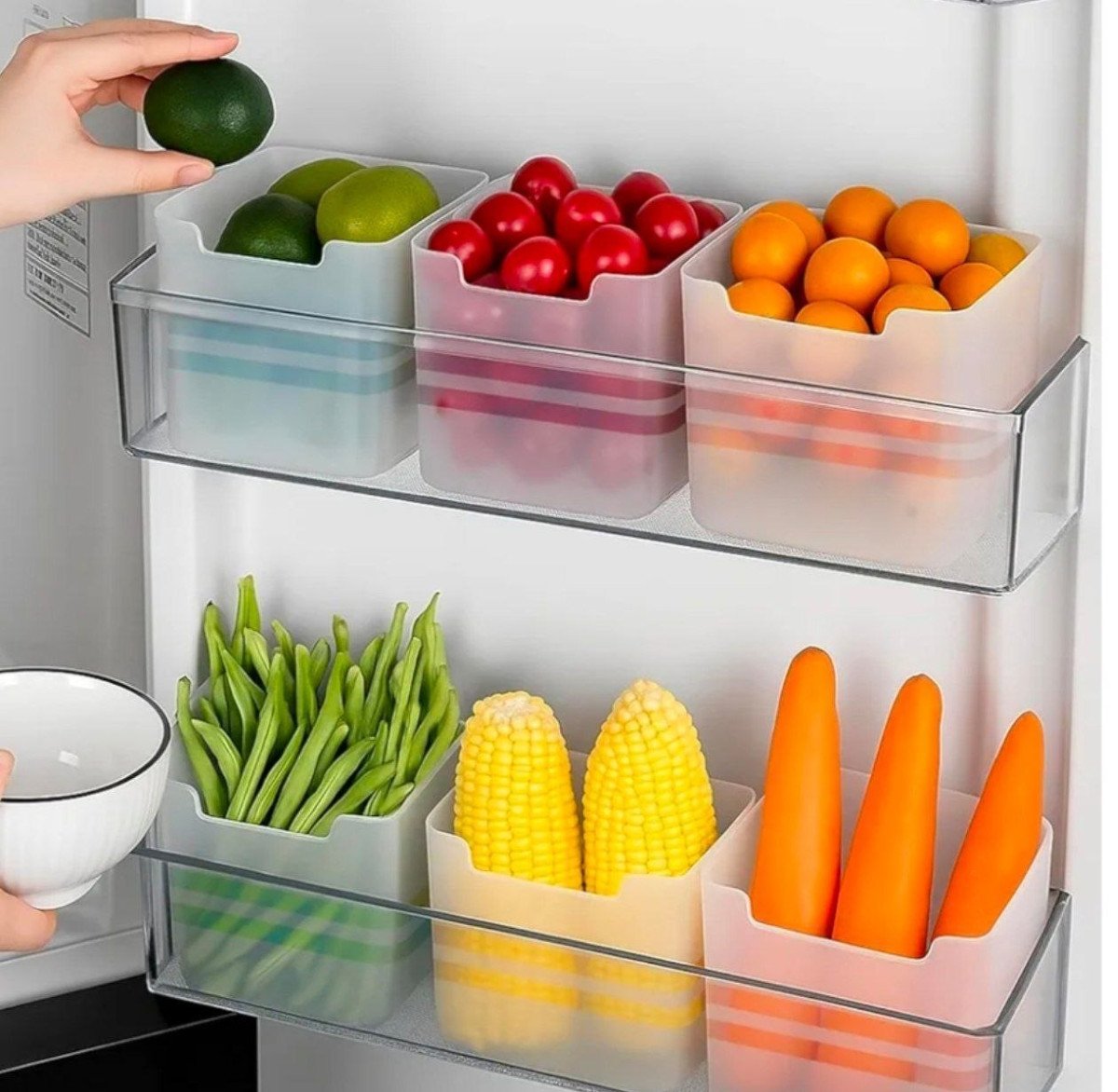 Fridge Storage Box - 4Pcs @ 99



2-in-1 Veggies & Fruit Pee