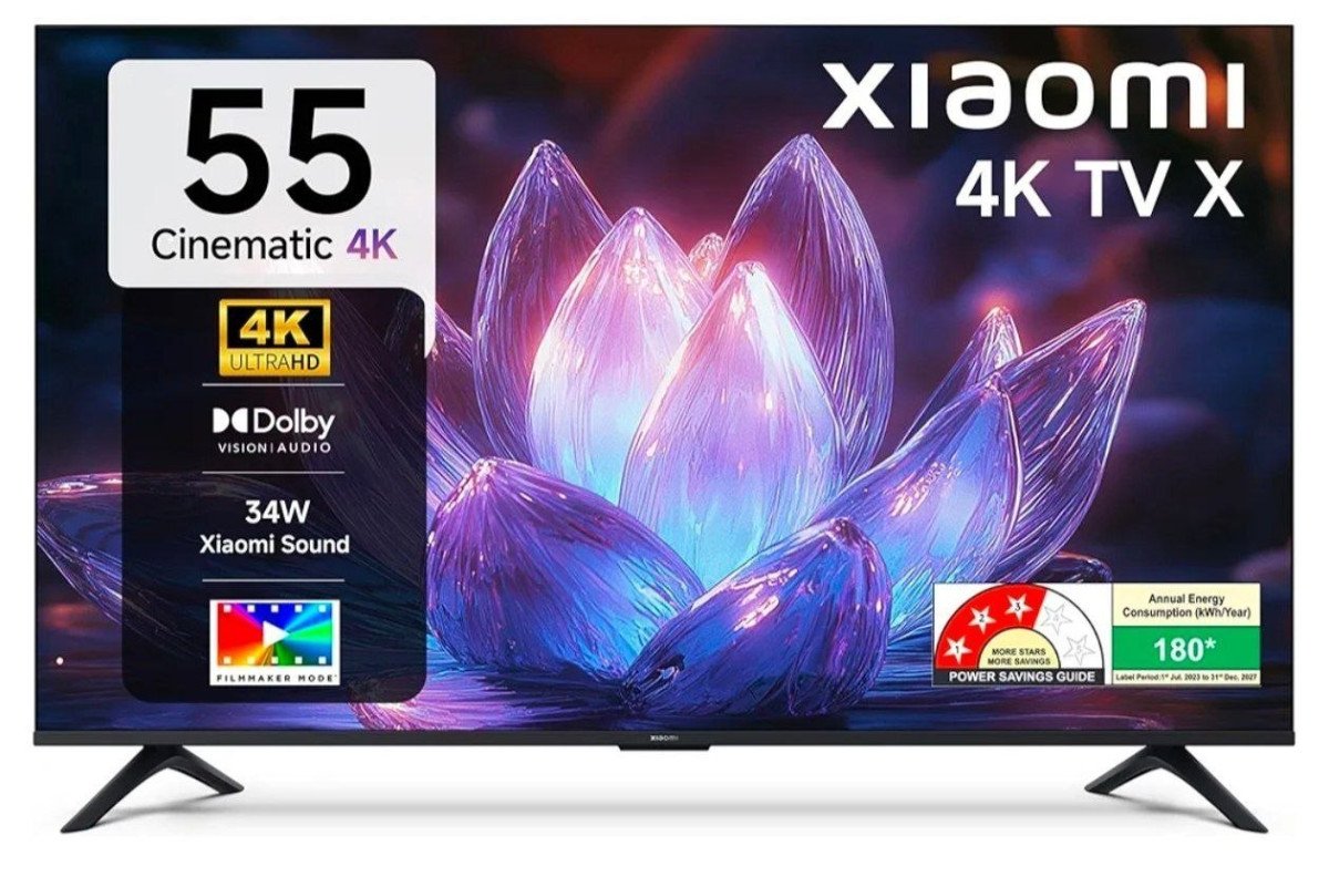 Xiaomi 138 cm (55 inch) X Ultra HD 4K Smart Google LED TV @ 