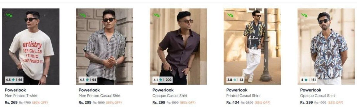 Myntra | Upto 85% Off On Powerlook Clothing.
 
Starting From Rs.269

 

More Details 👉 

📢 Join WhatsApp Deals


#DealsHeaven #LootDeals #BestDeals
#deals 
#budgetfriendly 
#hotdeals
#trending...