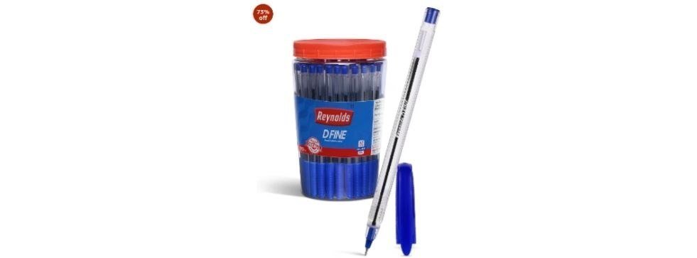 💥Reynolds DFINE Ball Pen SET - 70 BLUE PENS WITH COMFORTABLE GRIP |BLUE BALL PENS FOR WRITING | PEN FOR STUDENTS &

💰Deal @ 190🔥.  ❌Reg @ 300

🔗

More Details 👉 

📢 Join WhatsApp D...