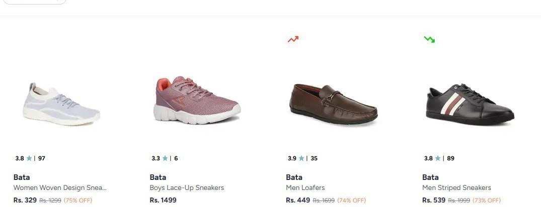 Myntra | Upto 75% Off - Bata shoes

Starting From Rs.329

🔗 

More Details 👉 

📢 Join WhatsApp Deals


#DealsHeaven #LootDeals #BestDeals
#deals 
#budgetfriendly 
#hotdeals
#trending
#dealo...