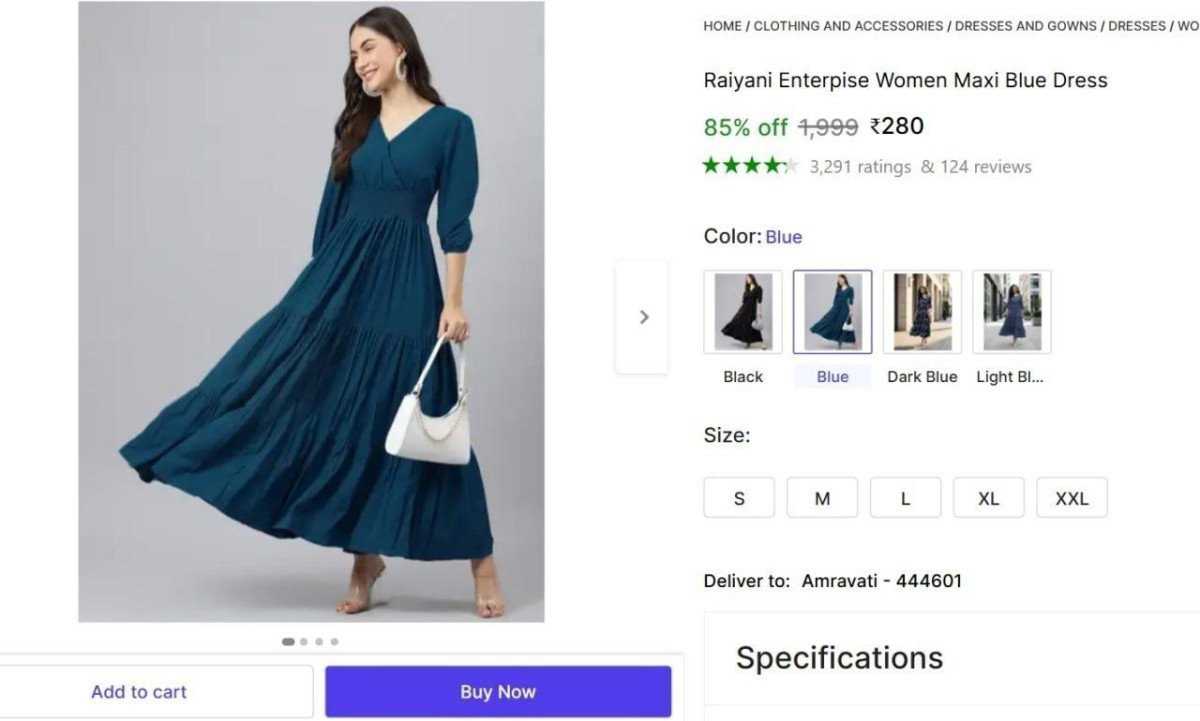 🔥  Women Maxi Blue Dress @ ₹280

🔗 

More Details 👉 

📢 Join WhatsApp Deals


#DealsHeaven #LootDeals #BestDeals
#deals 
#budgetfriendly 
#hotdeals
#trending
#dealoftheday