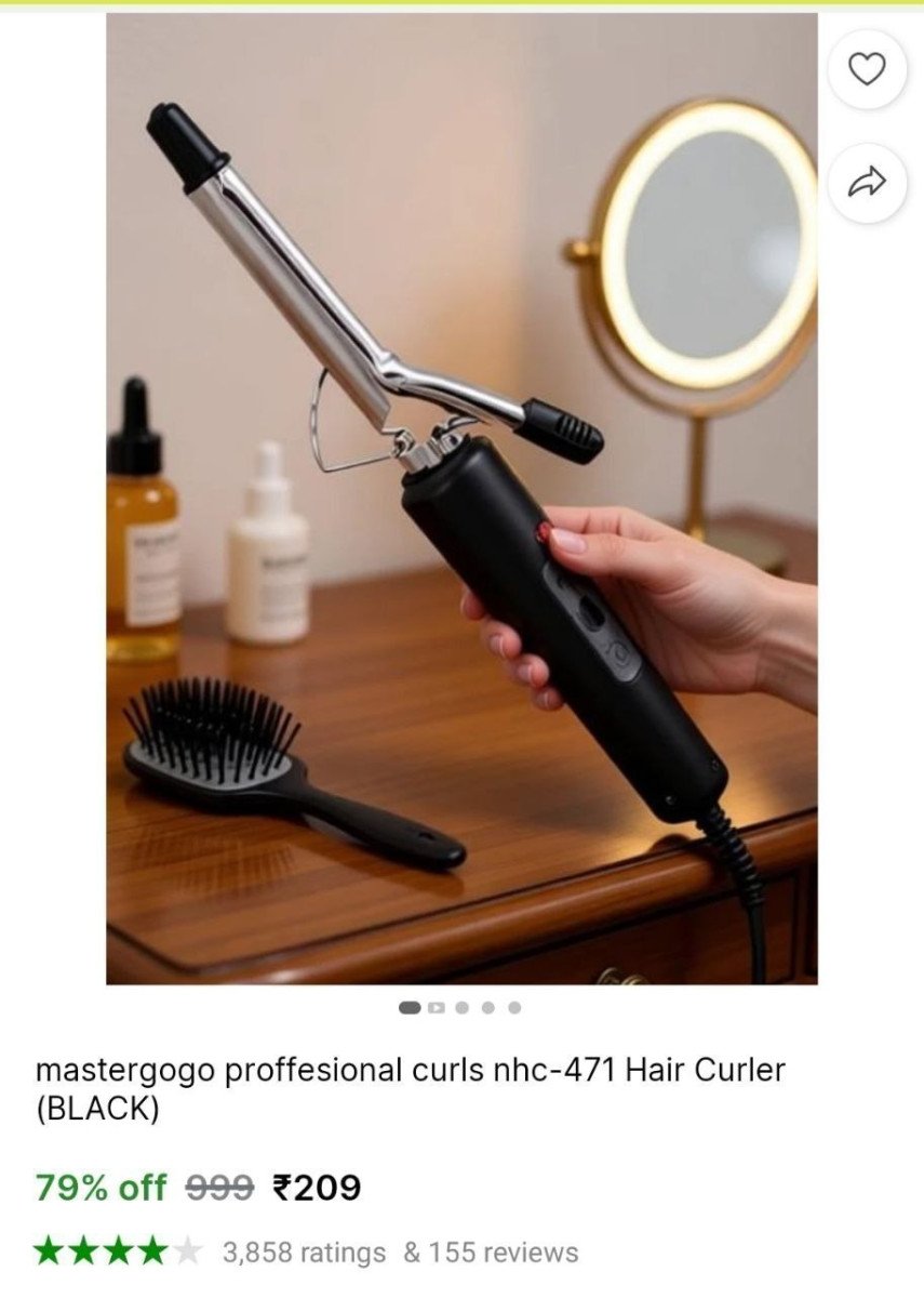 🔥  Proffesional  Hair Curler (Black) @ ₹209

🔗 

More Details 👉 

📢 Join WhatsApp Deals


#DealsHeaven #LootDeals #BestDeals
#deals 
#budgetfriendly 
#hotdeals
#trending
#dealofth...