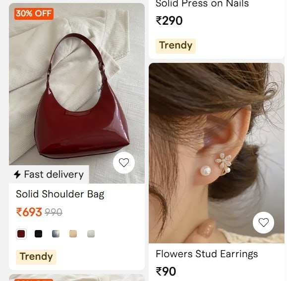 Savana Loot : Women's Bags & Accessories Starting From @90

●  ₹90 - 
●  ₹190 - 
●  ₹190 - 
●  ₹190 - 
●  ₹90 - 

More Details 👉 

📢 Join WhatsApp Deals


#DealsHeaven #LootD...