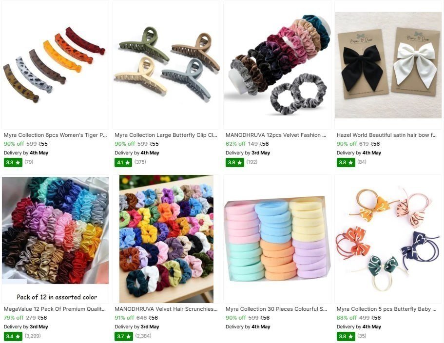Hair Accessories Under 60 Best In India