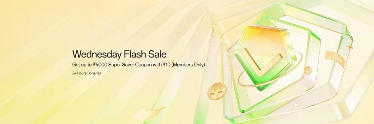 OPPO : Wednesday Coupon Flash Sale

🔗

 ₹1500 OFF on A6 Series
 ₹4000 OFF on Find X9 Series

More Details 👉 

📢 Join WhatsApp Deals


#DealsHeaven #LootDeals #BestDeals
#deals 
#budgetfr...