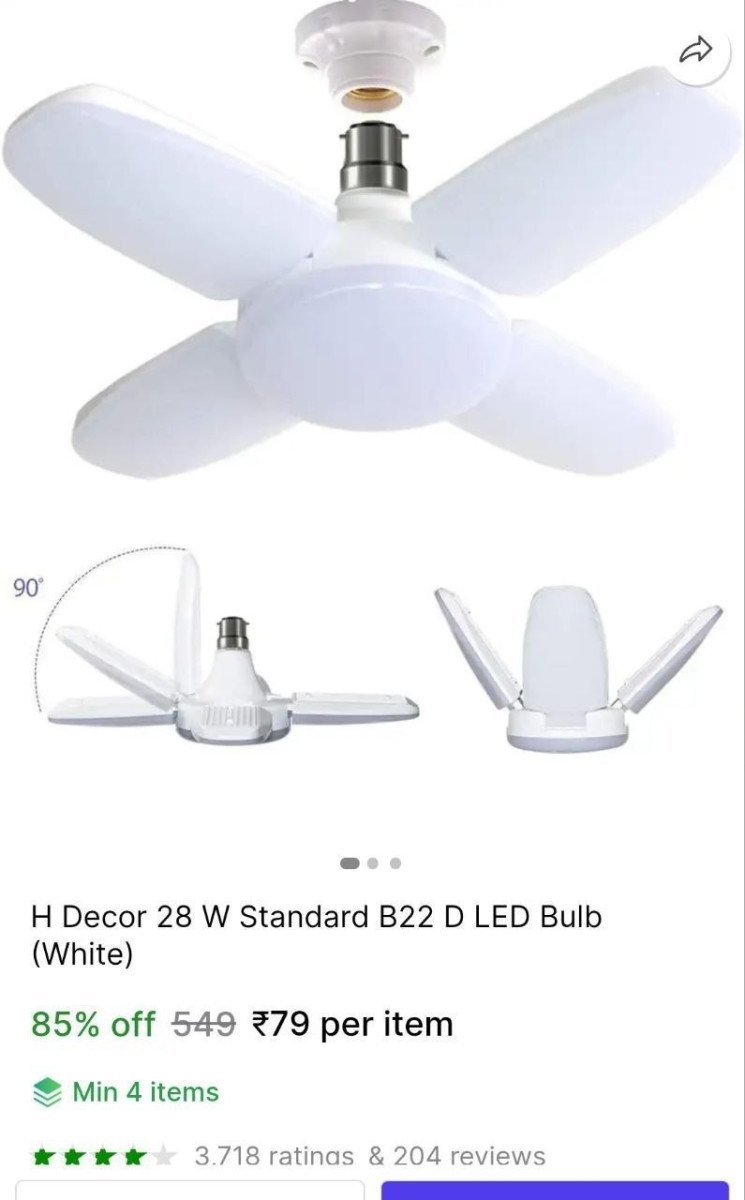 👉

◼️Minimum Buy 4 Quantity

◼️More:-

More Details 👉 

📢 Join WhatsApp Deals


#DealsHeaven #LootDeals #BestDeals
#deals 
#budgetfriendly 
#hotdeals
#trending
#dealoftheday