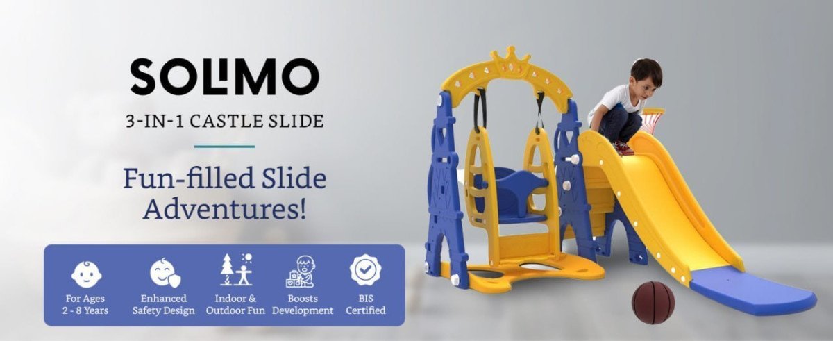 Solimo 3-in-1 Garden Castle Slide @ 2262.
 


More Details 👉 

📢 Join WhatsApp Deals


#DealsHeaven #LootDeals #BestDeals
#deals 
#budgetfriendly 
#hotdeals
#trending
#dealoftheday