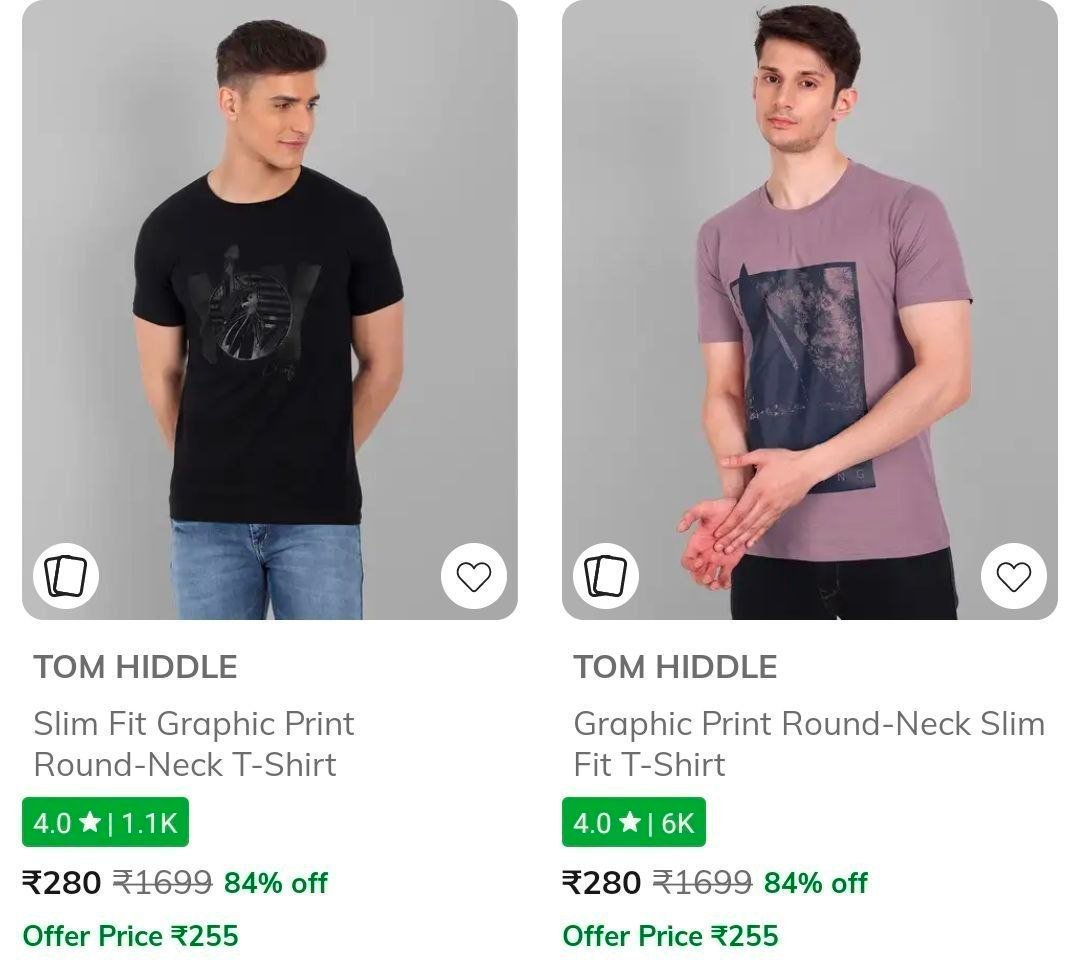 💥Ajio | Upto 84% Off on OverSized Tshirts Starts @280

 

More Details 👉 

📢 Join WhatsApp Deals


#DealsHeaven #LootDeals #BestDeals
#deals 
#budgetfriendly 
#hotdeals
#trending
#dealofthe...