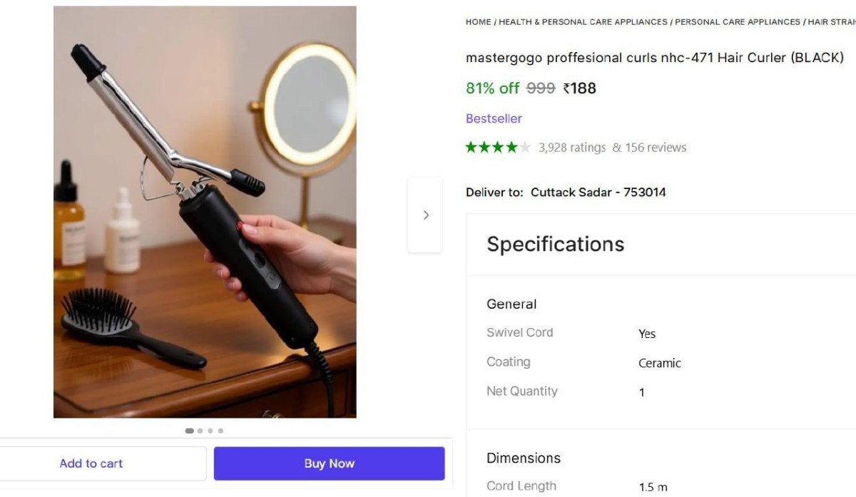 Hair Curler 188 Best In India