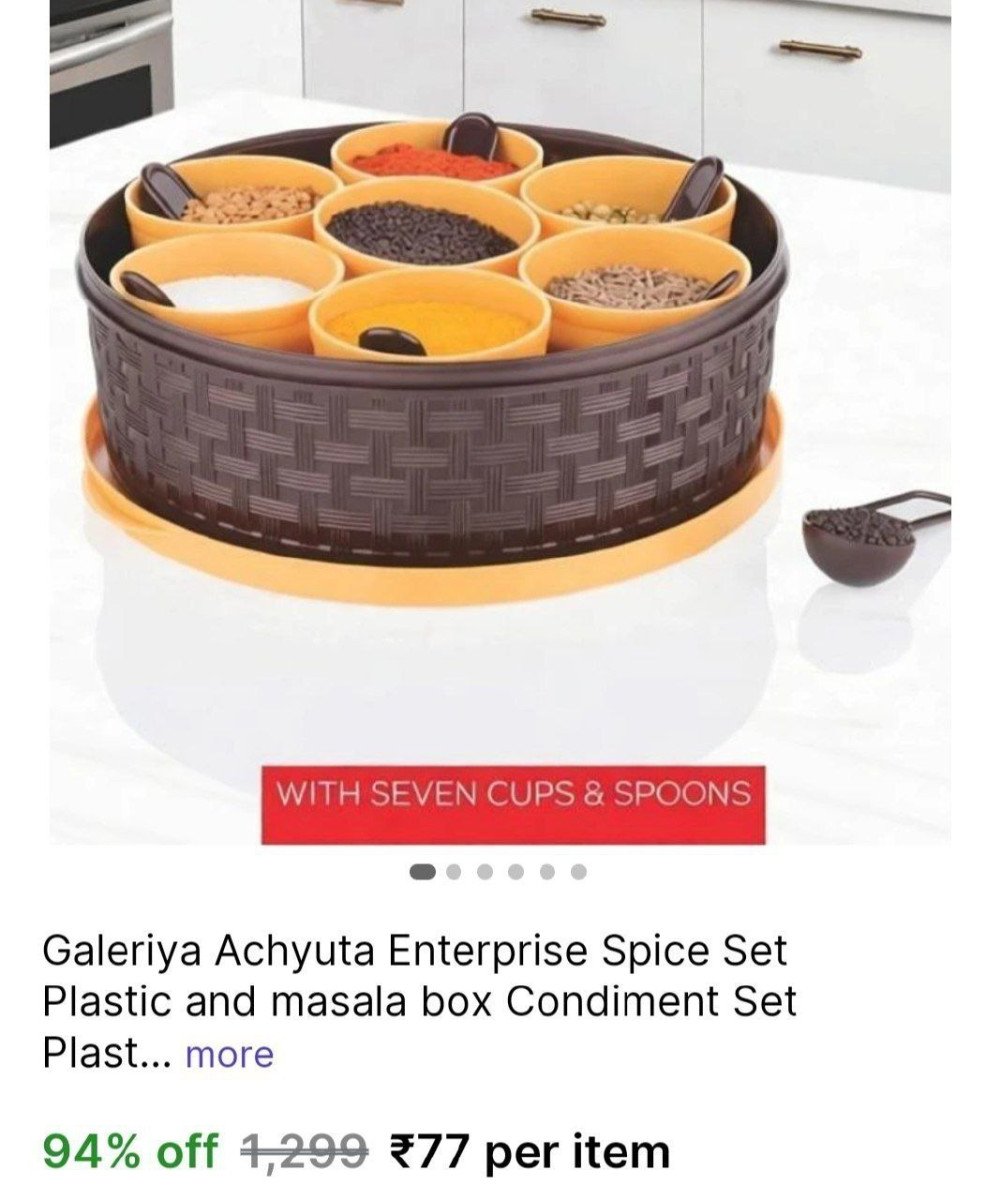 💥 Masala Box Set @ ₹77




More Details 👉 

📢 Joi
