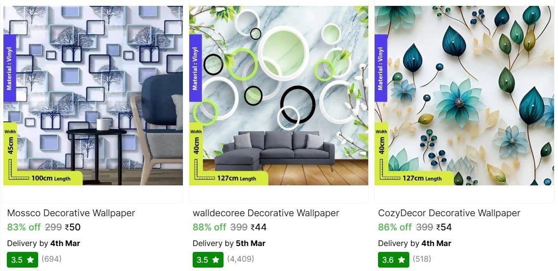 💥 Decorative Wallpaper From ₹44



More Details 👉 

